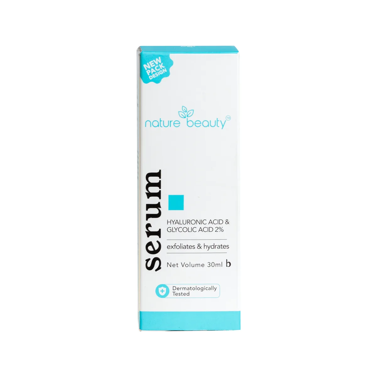 Nature Beauty Hyaluronic 1% & Glycolic Acid 2% Serum 30 ml - Image 3