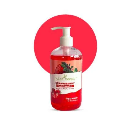 Nature Beauty Strawberry Handwash 370ml