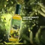 Nature Beauty Olive Oil - Glass 100ml - Image 2