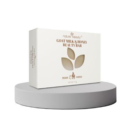 Nature Beauty Goat Milk and Honey Handmade Beauty Bar 100g - Natural moisturizing soap for soft and glowing skin
