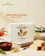 Nature Beauty Goat Milk & Honey Premium Beauty Bar-100gm - Image 3
