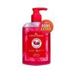 Nature Beauty Strawberry Handwash 200ml - Gentle and anti-bacterial strawberry scented hand wash for soft hands