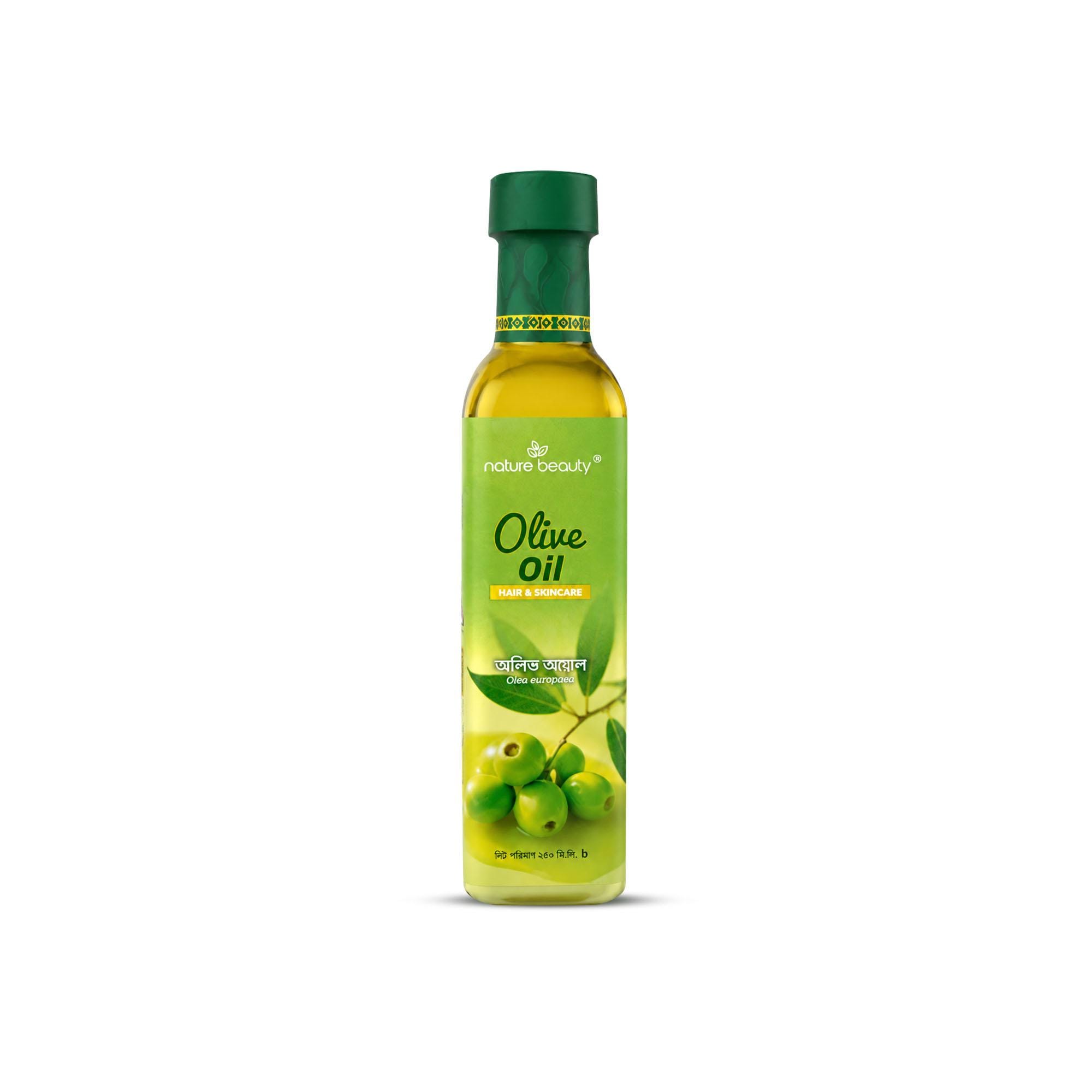 Olive Oil 250ml.jpg Nature Beauty Olive Oil - Glass 250ml - Image 1